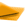 Поликарбонат Сотовый поликарбонат 10 мм (2,1 х 12м, оранжевый)
