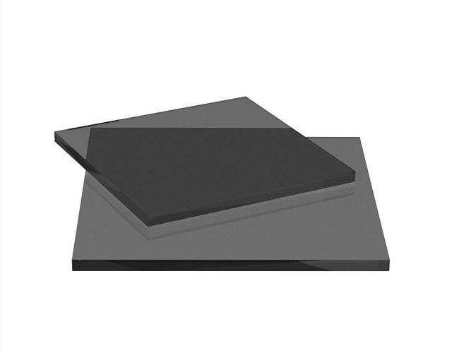 Поликарбонат Монолитный поликарбонат 10 мм (2,05 х 3,05м, бронза серый)